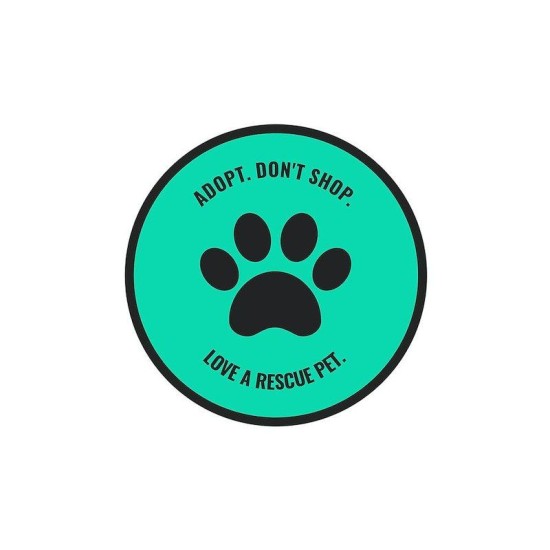 Love a Rescue Pet Rectangle Keychain Love a Rescue Pet Rectangle Keychain