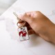 pit bull Rectangle Keychain pit bull Rectangle Keychain