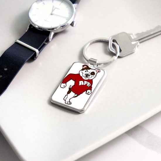 pit bull Rectangle Keychain pit bull Rectangle Keychain