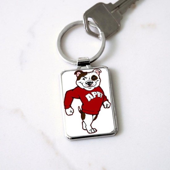 pit bull Rectangle Keychain pit bull Rectangle Keychain