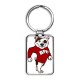 pit bull Rectangle Keychain pit bull Rectangle Keychain
