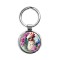 Sweet Chicken Circle Keychain