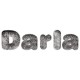 Darla Wolf Rectangle Keychain Darla Wolf Rectangle Keychain