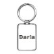 Darla Wolf Rectangle Keychain Darla Wolf Rectangle Keychain