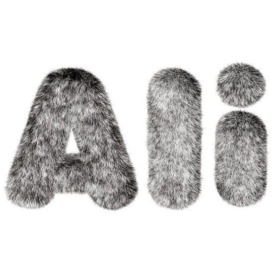 Ali Wolf Rectangle Keychain