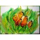 Tropical fish! Colorful art! Heart Keychain Tropical fish! Colorful art! Heart Keychain