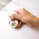 Rainbow Marijuana Pisces Heart Keychain
