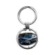 Mickey Cafe shirt b Circle Keychain Mickey Cafe shirt b Circle Keychain