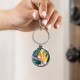 10×8 Circle Keychain 10×8 Circle Keychain