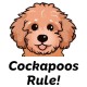 Cockapoos Rule! Rectangle Keychain Cockapoos Rule! Rectangle Keychain