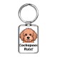 Cockapoos Rule! Rectangle Keychain Cockapoos Rule! Rectangle Keychain