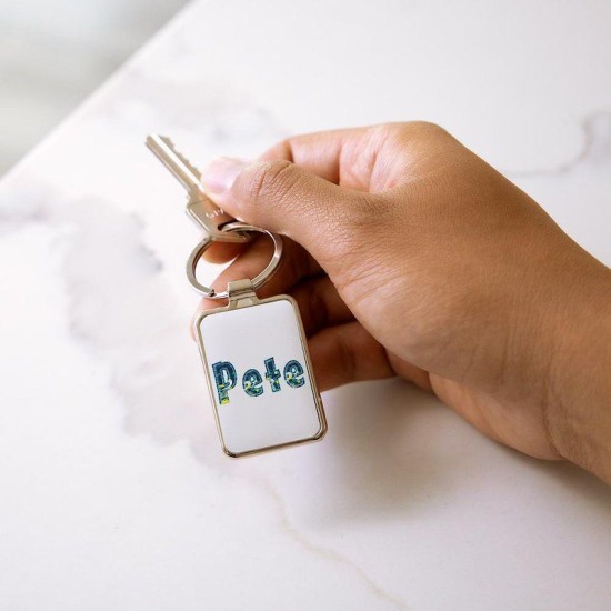 Pete Under Sea Rectangle Keychain Pete Under Sea Rectangle Keychain