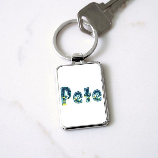 Pete Under Sea Rectangle Keychain Pete Under Sea Rectangle Keychain