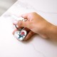 Yummy shark Heart Keychain