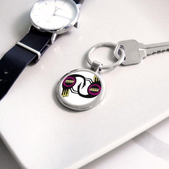 bird_2_tp Circle Keychain bird_2_tp Circle Keychain