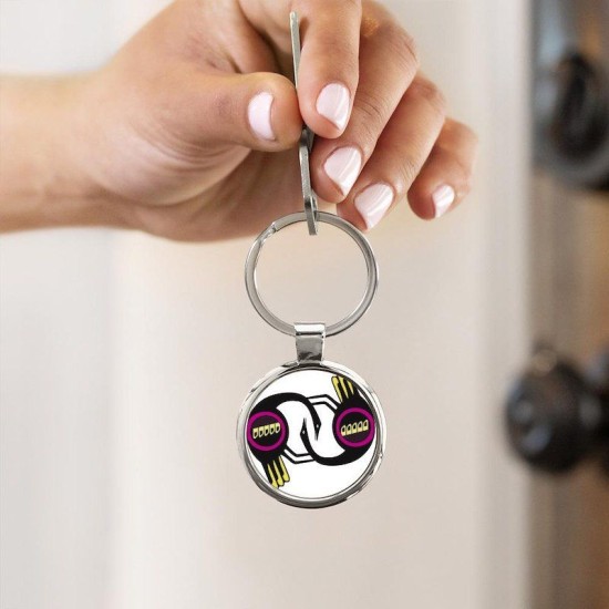 bird_2_tp Circle Keychain bird_2_tp Circle Keychain
