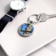 chipping sparrow Circle Keychain chipping sparrow Circle Keychain