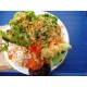 Hawaiian poki bowl salad Heart Keychain Hawaiian poki bowl salad Heart Keychain