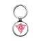 Celtic Bird Circle Keychain